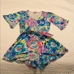 Lilly Pulitzer Madilyn Romper in Dive In